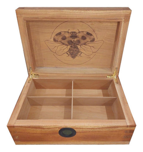 Caja De Curado Humidor Cedro San Antonio Growing Xs Division 0