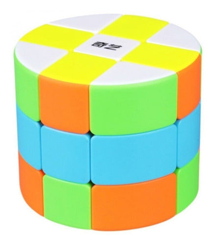 Qiyi Cubo Rubik Cylinder 3x3 Stickerless - Nuevo Original 1