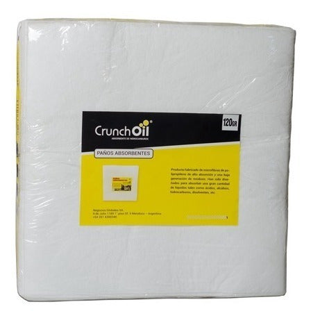 CRUNCH OIL Industrial Absorbent Paper 50x50 120 Grs Hydrocarbons X20 2