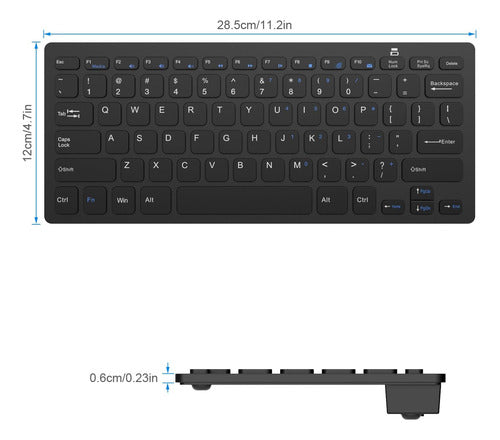 Jetech Wireless Keyboard 2.4G for Windows 8/7/Vista/XP 1