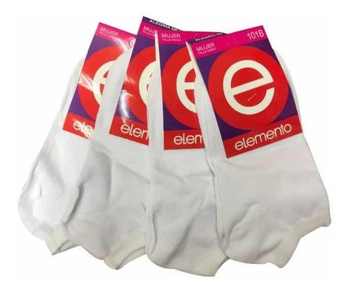 Pack of 6 Short Socks for Women by Elemento Art 101 4