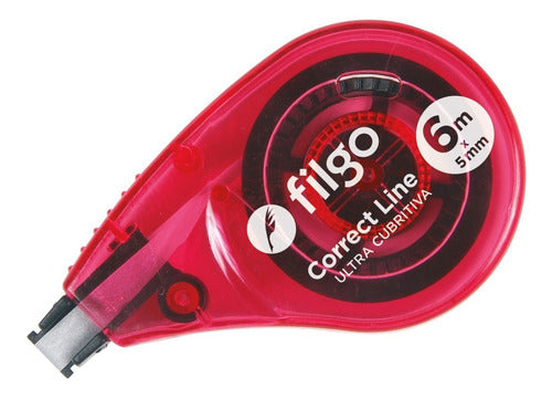 Filgo Correct Line Correction Tape 6 Meters 0