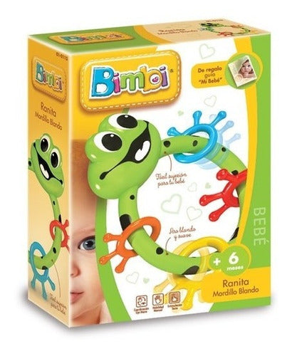 Bimbi Soft Teething Frog Toy 01-0113 0