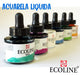 Tinta Ecoline De Acuarela Líquida Frasco 30 Ml Con Gotero 0