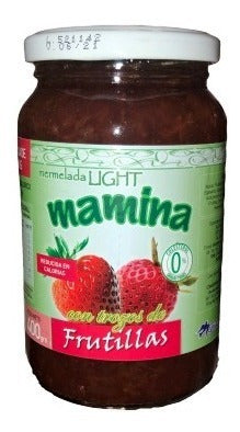 Strawberry Jam Mamina Light, Yeruti. Pack of 6. 400g 1