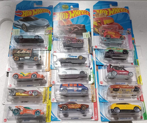 Hot Wheels Lot Offer X15 Unique Cars 1