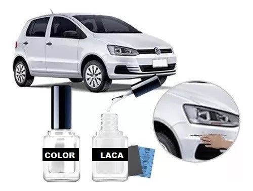 Retoque Auto Gray Silver Paint - Scratch Repair Kit 0