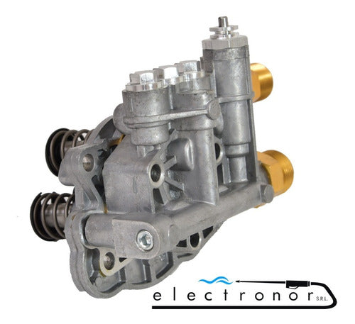 Electronor S.R.L. Complete Head Pump for Lusqtoff HL 250 EX Pressure Washer 4