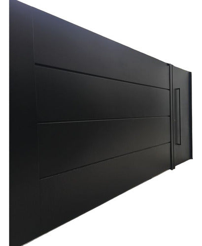 GG PROYECTOS Black Sliding Gates 0