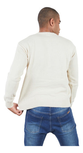Men's V-Neck Sweater High-Quality Yarn 13
