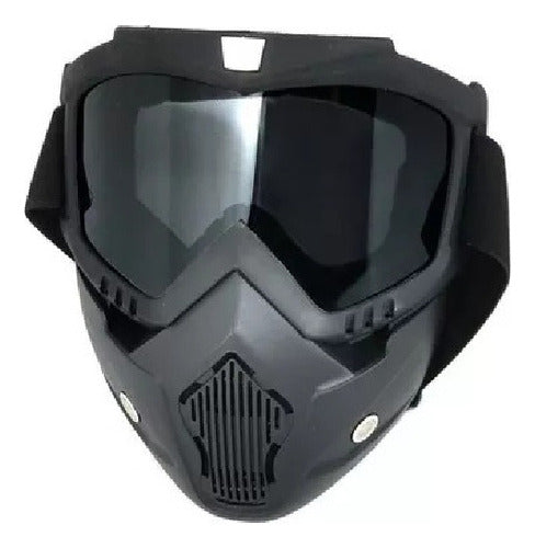 Ruggiero Antiparra Mascara Casco Abierto Airsoft Paintball 0