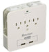 Inland NSS17 Wall Tap Surge Protector With USB Charger 0