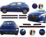 Kit Seguridad Peugeot 208 2021 Baguetas + Paragolpes Kenny 2