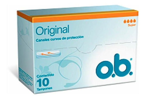 O.B. Super Tampons Pack of 3 Units 0