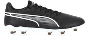 Puma King Pro Firm Ground Football Boots Unisex in Black and White 0