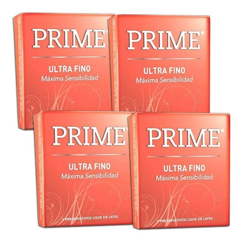 Preservativos Prime Ultra Fino X 12u (4x3) - Envío Discreto 0