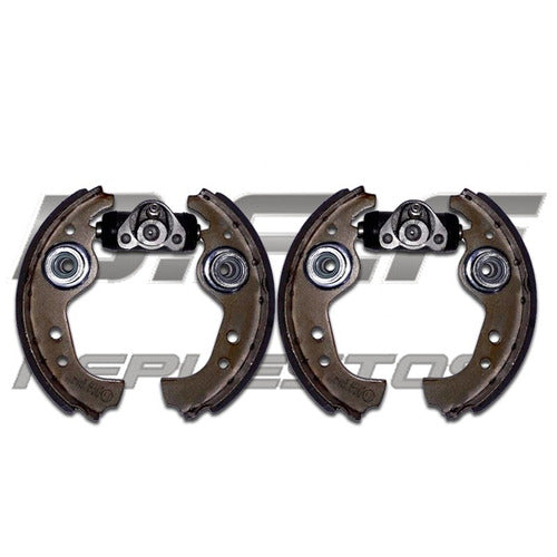 2 Rear Wheel Cylinders + 4 Fiat Uno - Duna LPR Brake Shoes 1