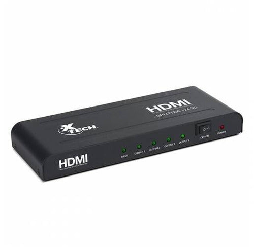 Xtech Splitter HDMI Full HD with 4 Outputs on Sale 0