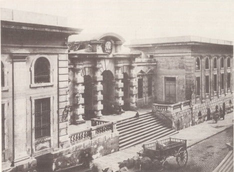 Mercado Central En 1900 Montevideo Antiguo- Lámina 45x30 Cm. 1