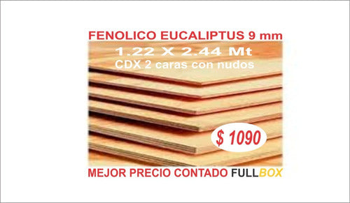 Chapon Fenolico Euca 12mm 122 X 244 Cdx Mejor Precio Fullbox 3