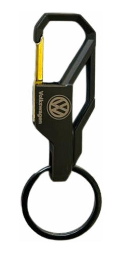 Volkswagen Polo Tcross Tiguan Car Keychain - Metal Key Hook Auto Accessory 0
