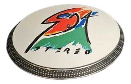 Soda Stereo Languis  Blanco Latex Slipmat Paño Djproaudio 0