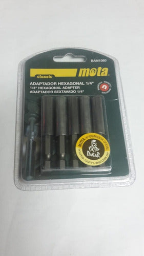 Mota Hexagonal Adapter 1/4 - 5 Pieces BAM1060 3