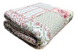 King Size Patchwork Quilt Bedspread with Pillow Shams 9
