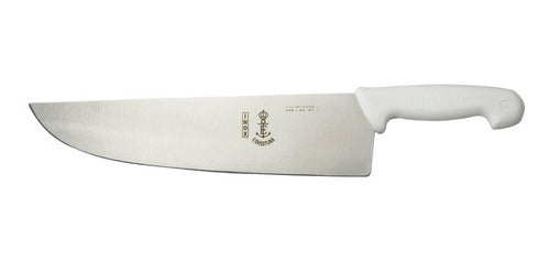 Eskilstuna Butcher Knife 398 30cm Stainless Steel Red Handle 1