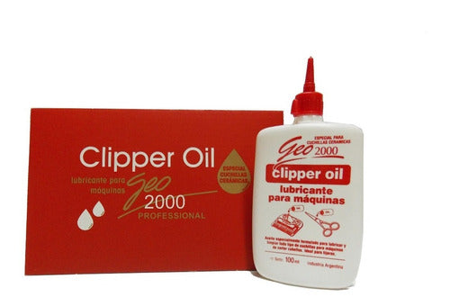 Geo2000 Clipper Oil for Hair Cutting Machines Ceramic Blade 0