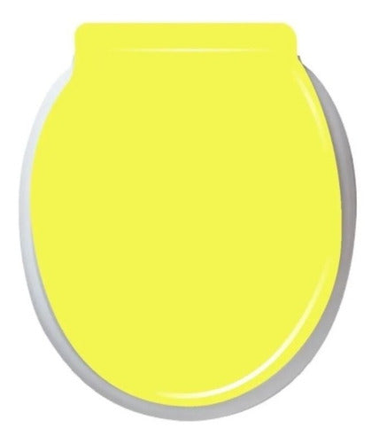 Universal Toilet Seat Cover Yellow Ideal Oval Cu 0