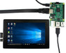 Tela Lcd 7 Polegadas Hdmi Capacitiva Com Case Raspberrypi 0