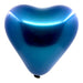 Tu Mundo Gemstone Heart Balloons 10 Pack with 10" Diameter for Air or Helium 4