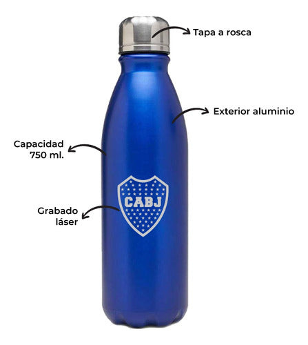 Sport Aluminum Water Bottles - Soccer Theme - Clubs Gift 14