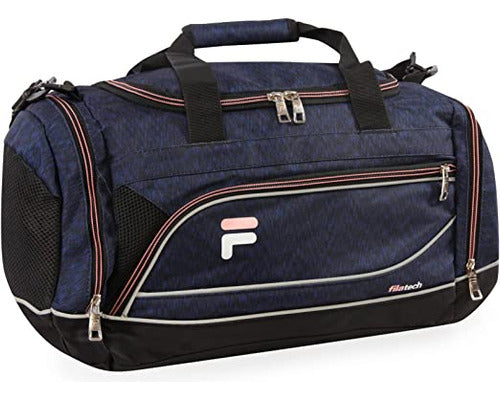 Bolso Fila Sprinter 48cm Sport Duffel, Azul/rosa 0