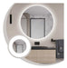 Artentino Round Wall Bathroom Mirror with LED Light, 60 cm 0