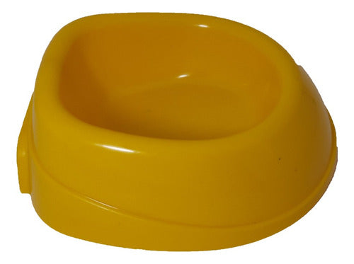 Oval Small Plastic Dog and Cat Feeder Waterer 4