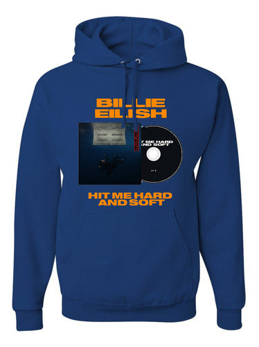 MA_INDUMENTARIA Billie Eilish Hoodie - Hit Me Hard And Soft - Music 2