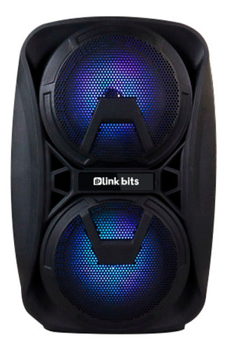 Ledstar Portable Bluetooth Karaoke Speaker Microphone USB Radio SD 0