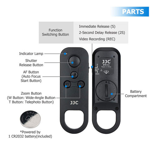 Control Remoto Bluetooth Para Canon Eos R100 R50 R10 R8 5