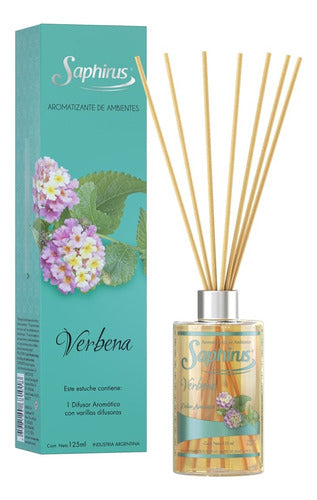 Saphirus Aromatic Diffuser with Reeds Pack of 3 Units 19
