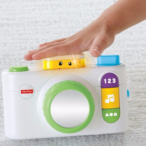 Fisher Price Laugh & Learn Educational Musical Camera with Lights New 3