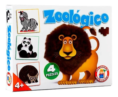 Ruibal Rompecabezas Zoologico 4 Puzzles Ruibal - Sharif Express 0