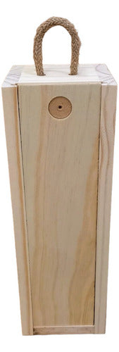 Caja De Madera Para Vinos Tamaño Magnum 1,5 L 0