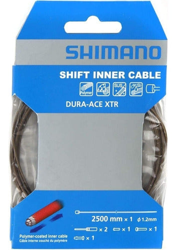 Cable De Cambio Shimano Polymer 1,2x2.100mm 0