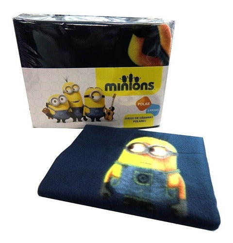 Disney Polar Minions Bed Sheet Set, 1 Plaza 0