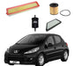 Wega Filters Kit for Peugeot 207 Compact 1.6 110hp Maranello 0