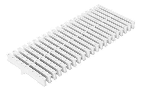 Waterplast Flex Plastic Linear Drainage Grate 10x50 0