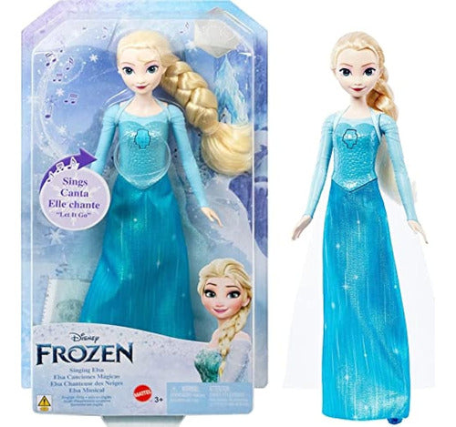 Disney Frozen Toys, Singing Elsa Doll In Signature Clothing, 0