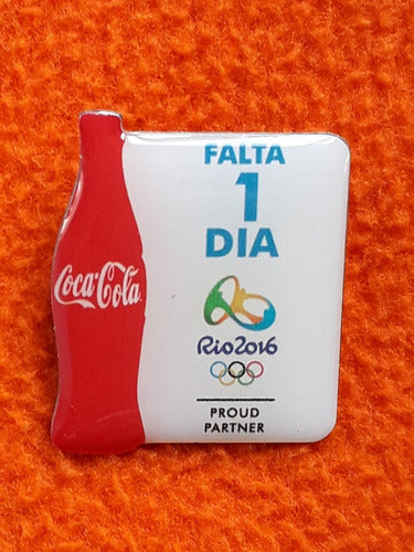 Coca-Cola Official Pin From The 2016 Olympic Games 0